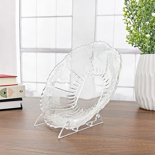 GIBSON HOLDERS 3PL Adjustable White Wire and Clear Acrylic Display Easel, 3.875" W x 5.375" D x 5.25" H, Pack of 12 - Image 4