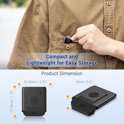 JJC 2-Pack ER-SC2 Hot Shoe Cover Cap for Canon EOS-R Cameras, Full-Coverage - Image 6