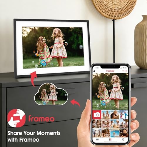 2K 64GB Frameo Digital Picture Frame, 10.1 Inch Frameo Digital Frame WiFi - Image 4