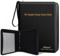 eTone Film Negative Storage Box, Black PU Leather, 13.18x7.08x1.96 Inch, 3-Ring Binder Album with Velvet Lining for 35mm 120 4x5 8x10 Negatives by eTone