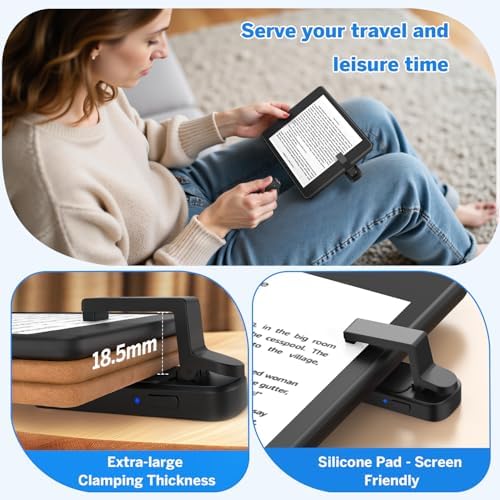 Page Turner Ring for Kindle,Remote Control for iPhone iPad Tablets eReaders - Image 4