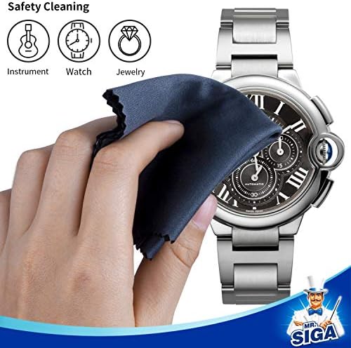 MR.SIGA Microfiber Glasses Cleaning Cloth, Spectacle Cleaner Cloth, 12 Pack - Image 5