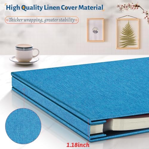 Artfeel Photo Album Self Adhesive Scrapbook,Large Photo Book for 4x6,5x7,8x10 Pictures,DIY Album for Baby Wedding Family Travel Birthday,with Metallic Pen and Scraper - Image 5
