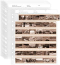 35mm Film Negative Sleeves Archival Storage Pages, 50 Pack by XUGONPOTO