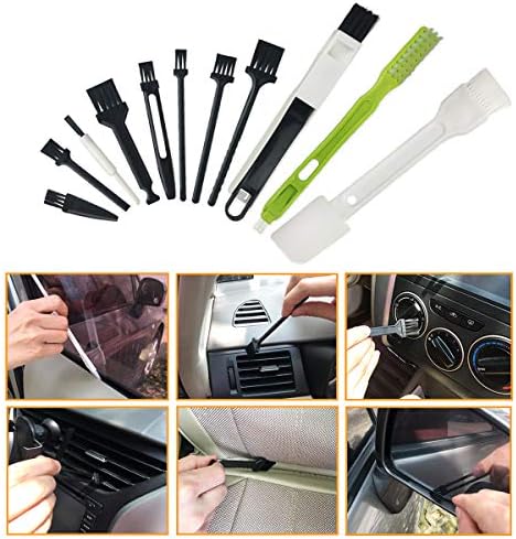 Computer Cleaning Kit, 19 in 1 Multi-Purpose Brushes Anti Static Brushes Clothes for Computer Printer Car Player Window - Image 3