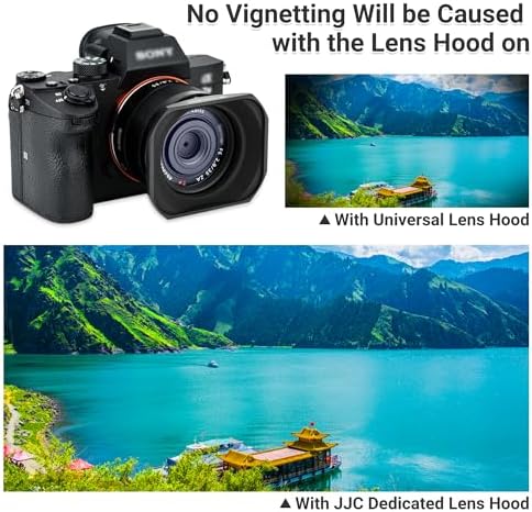JJC LHP-1 Metal Square Lens Hood Shade for Sony RX1R III II RX1R RX1 Camera - Image 4