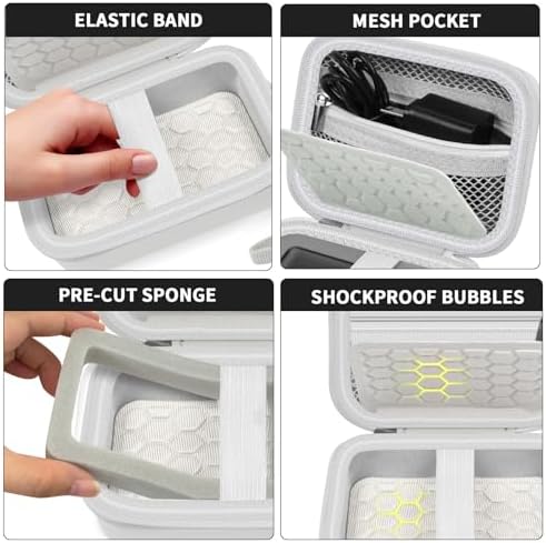 Comecase Digital Camera Case for Kodak FZ55/FZ45 and for CAMKORY, White - Image 4