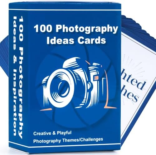 100 Photography Idea Cards Photography Props Photoshoot Photographer Gifts by Tip+Info