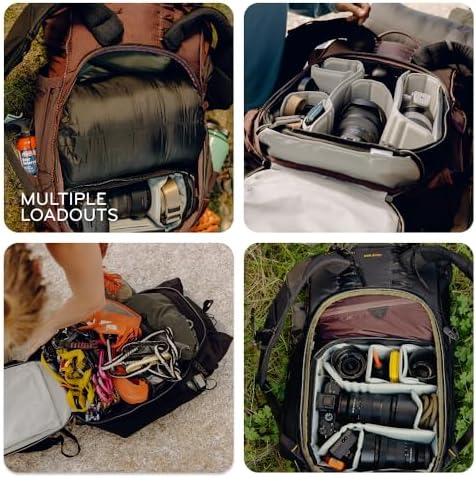 Peak Design Outdoor Backpack 45L, Kelp, Lightweight Internally-Framed Backpack, Ultra Cinch Roll-Top Design, Ideal for Hikes, Camera Carry and Travel, Versatile Backpack for Men and Women - Image 5