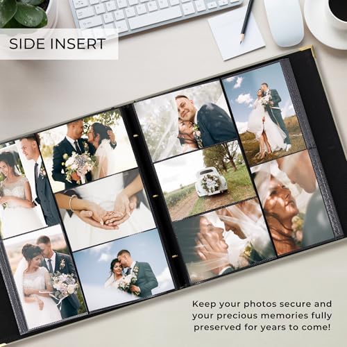 Beautiful Linen Photo Album For 4x6 Photos - Holds Up To 500 Pictures - Image 5