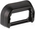 FocusFoto Eyecup Viewfinder Eyepiece Replace for FDA-EP17 Eye Cup fit for Sony Alpha A6600 A6500 A6400 ILCE-6600 ILCE-6500 ILCE-6400 Mirrorless Camera Body Black by FocusFoto