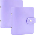 Ruibytree 52 Pockets Small Photo Album 2x3 for Instax Mini, Purple, 2 Pack | Pocket-Size, PU Leather Cover, Snap Closure, Acid-Free Pages, Fits Polaroid 2x3 Photos, Kodak Mini Prints & ZINK Photos by 2x3PhotoAlbum4x6PhotoAlbum35x425PhotoAlbumGoPhotoAlbum85x11VinylStickerPaper