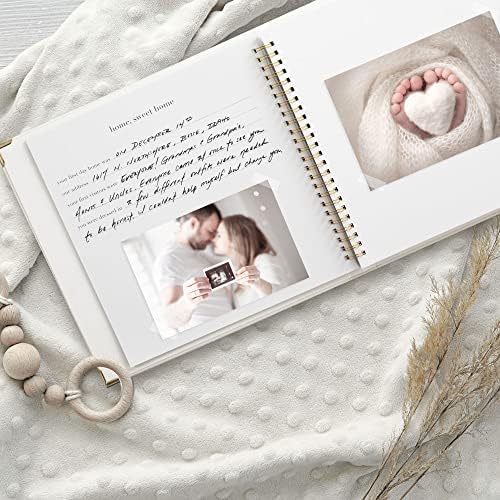 Keepsake Baby Memory Book for Boys and Girls - Timeless First 5 Year Book - Image 5