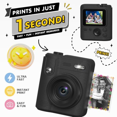 Gofunly Kids Camera Instant Print: Birthday Gifts for Age 4-10 Girls Boys - Image 3