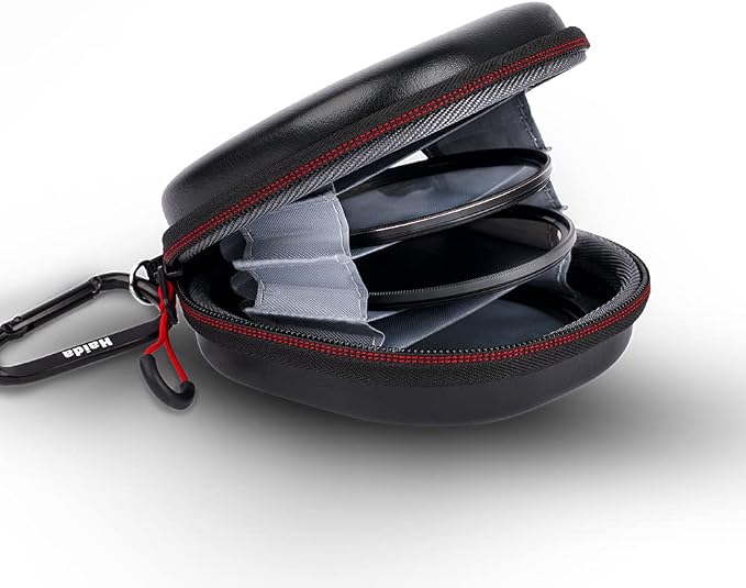Haida Filter Pouch Camera Lens Filter Case for 82mm Round Water-Resistant Dustproof Filters Protection Storage Bag Placing Lens Accessories - Image 3