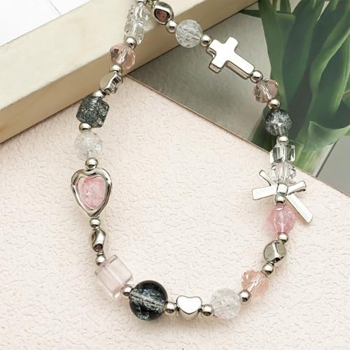 Beaded Camera Wrist Strap Cute Digital Camera Charm Lanyard Phone Chain Keychain Beaded Phone Lanyard Bag Charm - Image 4