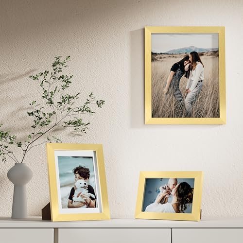 Vittanly 10 Pack Picture Frames Collage Wall Decor, Gold - Image 4