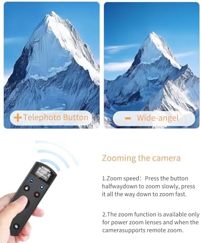 Aodelan for Fujifilm Camera Wireless Rechargeable Remote Control - Image 4