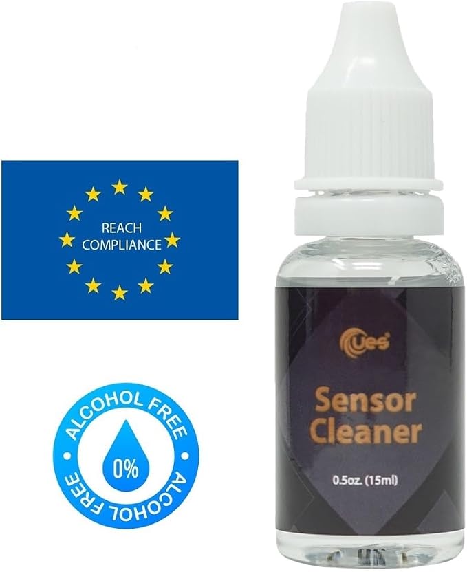 UES DDR16 APS-C Camera Sensor Cleaning Kit (12x16mm Swabs + 15ml Solution) | UES APS-C Camera Sensor Cleaning Set Compatible with Sony, Nikon, Canon Fujifilm DSLR & Mirrorless Digital Camera CCD & CMOS - Image 2