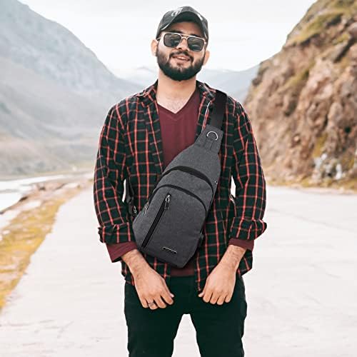 Seoky Rop Small Sling Bag Crossbody for Men Women One Strap Shoulder Cross Body Bag Sling Backpack for Travel - Image 6