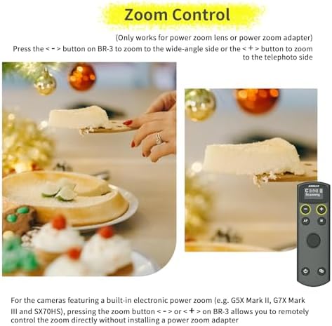 Remote Control for Canon Camera,Rechargeable Wireless Shutter Release - Image 5