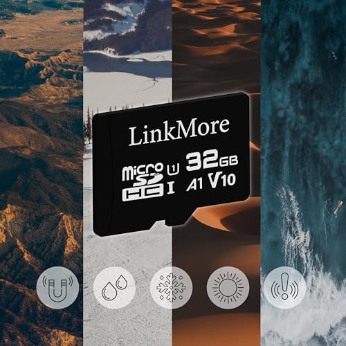 LinkMore 32GB (5-Pack) Micro SD Card, XV11 microSDHC, A1 U1 V10, 90MB/s - Image 5