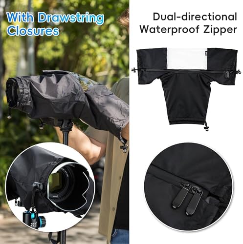 Professional Camera Rain Cover,Waterproof Camera Cover for Nikon Canon Sony - Image 4