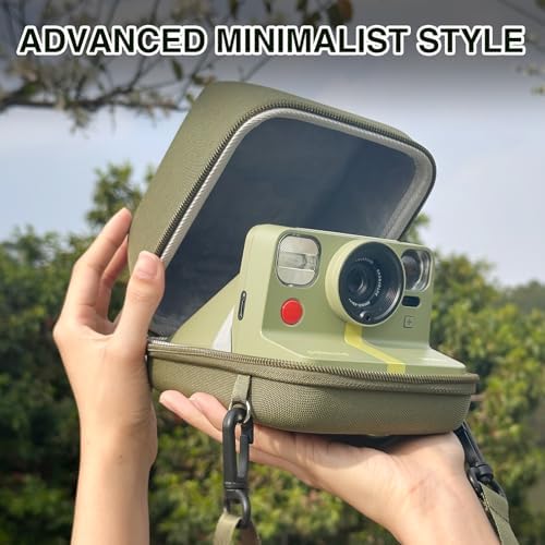 Camera Case for Polaroid Now/Now+/I-Type/Flip Instant Camera, Green - Image 5