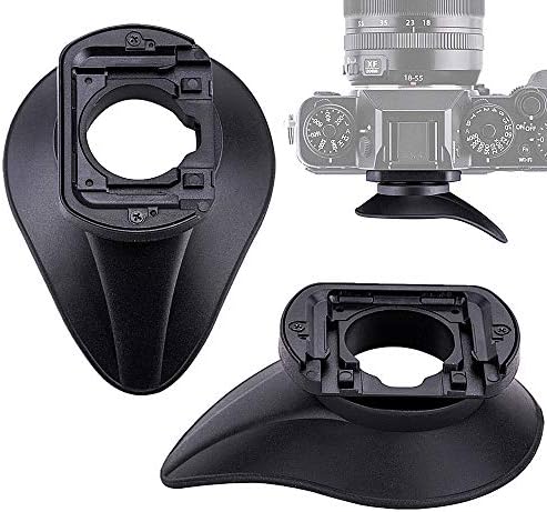 JJC Oval Shape Eyecup Eyepiece Eyeshade EC-XH W Replacement for Fuji X-T5 X-T4 X-T3 X-T2 XT4 XT3 XH2 GFX100S GFX100 GFX 50S GFX50S II Camera Viewfinder Replace Fuji Eye Cup EF-XTS EF-XTM EF-XTL EC-XHW - Image 2