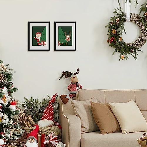 upsimples A4 Picture Frame, Gallery Wall Frames Set of 5, Black - Image 7