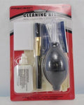 Precision Design 6-Piece Camera & Lens Cleaning Kit with Air Blower, Brush, Cleaning Solution, Microfiber Cloth, Lens Tissues & Cotton Swabs by Precision+Design