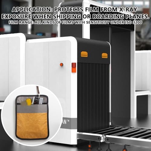 Compact Anti X Ray Film Protector Bag for Photographers Lightweight Design Outdoor Travel X Ray Proof - Image 2