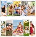 SAMYUCHO 10 Packs Acrylic 4x6 Magnetic Picture Frames for Refrigerator by Unknown