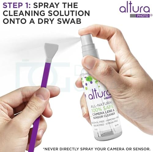 Altura Photo Camera Cleaning Kit, APS-C Sensor Cleaner for DSLR Mirrorless - Image 5