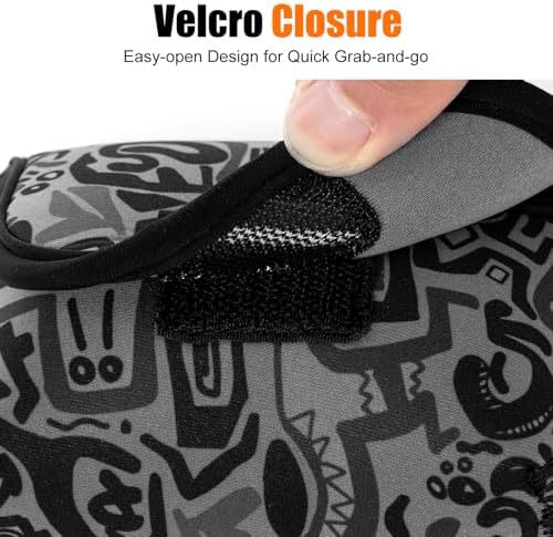 Cwatcun Neoprene Camera Pouch, Compact Travel Sleeve for Digital Cameras - Image 5