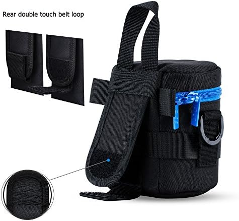 JJC Deluxe Lens Case Pouch Bag for Camera Lens Below 2.95" x 3.93"(D x L) - Image 5