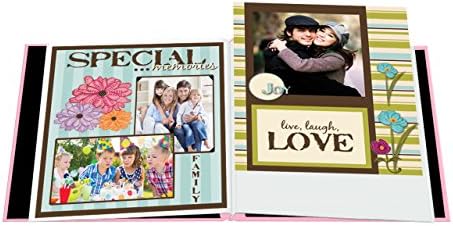 Pioneer MB-10CBFB 12"X12" Baby Fabric Frame Post Bound Scrapbook, Dreamy Pink - Image 2