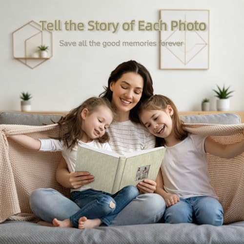 popotop Photo Album 4x6-600 Photos Photo Books with 600 Horizontal and Vertical Pockets,Linen Cover Albums for Family Wedding Anniversary Baby Vacation Pictures - Image 6