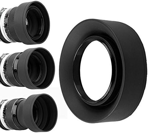 55MM UV Filter + 55mm Rubber Lens Hood for Nikon AF-P DX NIKKOR 18-55mm F3.5-5.6G VR Lens, Be A Pro - 55 mm Ultraviolet Filter & 55 mm Lens Hood, 55mm Rubber Lens Hood - Shop Smart! - Image 6