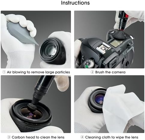 VSGO 4-in-1 Camera Cleaning Kit for Canon, Nikon, Sony DSLR Cameras - Image 6
