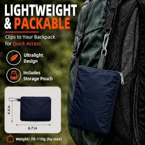 Frelaxy Waterproof Backpack Rain Cover, Pack Covers for Hiking, Travel - Image 5