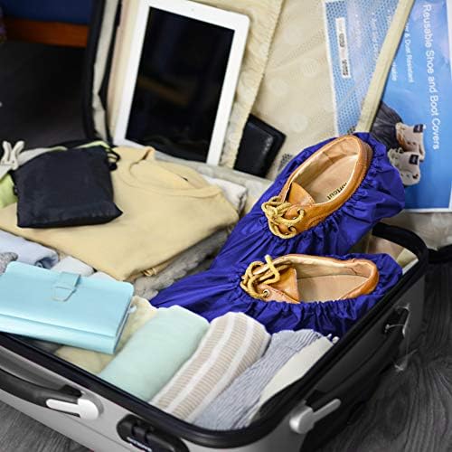 Reusable Boot & Shoe Covers, Washable, Non-Slip, 2 Pairs, Large - Image 6
