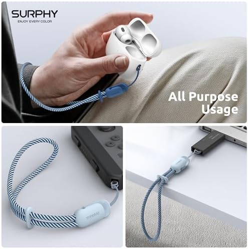 SURPHY 2 Pack Phone Lanyard, Phone Wrist Strap for Case, Camera Wrist Strap - Image 6