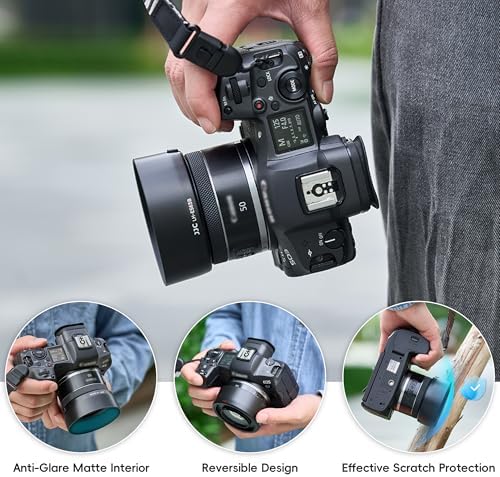 RF 50mm Lens Hood for Canon RF 50mm f/1.8 STM Lens, Replaces Canon ES-65B - Image 6