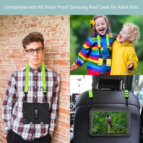 3 Pack Adjustable Shoulder Strap, iPad Strap Nylon Neck Lanyard - Image 3