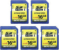 INLAND 16GB SDHC Flash Memory Card Standard Full Size SD Card (5 Pack) by INLAND