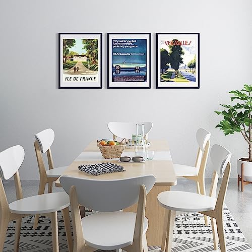 upsimples 18x24 Picture Frame, Gallery Wall Frames Set of 5, Black - Image 2