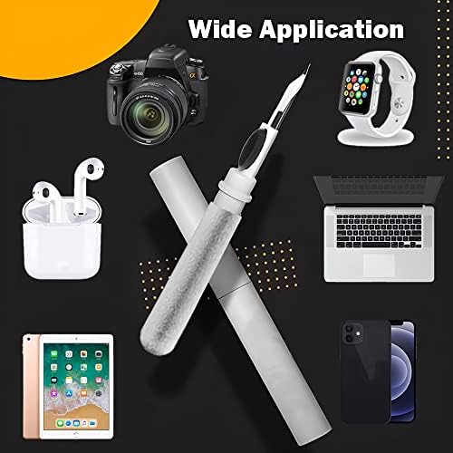 Cleaner Kit for Airpods,Earbuds Cleaning kit for Airpods Pro 1 2 3, Multi-Function Cleaning Tool with Brush for Wireless Earphones Bluetooth Headphones Camera and iPhone(White) - Image 6