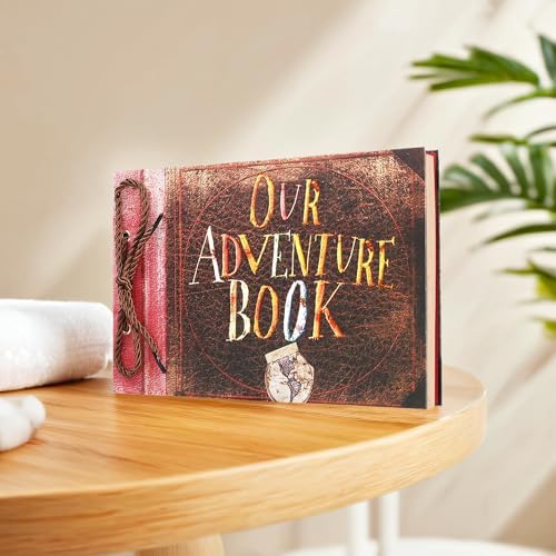 Scrapbook Photo Album Our Adventure Book Embossed Hard Cover - Image 2