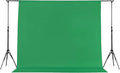 Joccun 7X10FT Green Backdrop Background for Photography,Polyester Backdrop Curtain Background Screen for Photography,Photoshoot,Video Recording,Studio(7X10ft,Green) by Joccun
